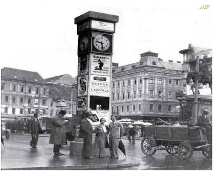 Ura na Trgu bana Jelačića 1928. godine